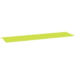vidaXL Gartenbank-Auflage Hellgrün 200x50x4 cm Stoff