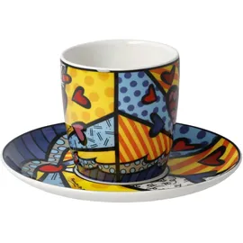 GOEBEL Espressotasse A new Day aus Fine Bone China, Farbe: mehrfarbig, Maße: 12x12x7 cm, 66-452-87-1