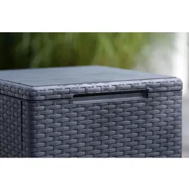 KETER Aufbewahrungsbox 37 x 37 x 37 cm Schwarz