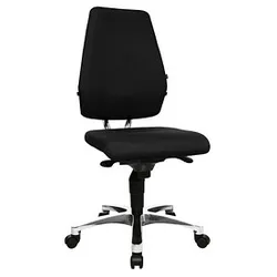 Topstar Bürostuhl Body Balance S30, SI99T20 Stoff schwarz, Gestell alu