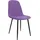 CLP Esszimmerstuhl Maryam Polyester lila