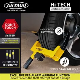 Artago Radkralle 2in1 mit Alarm 120 dB