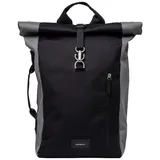 Sandqvist Rucksack Dante Vegan - Rucksack 16" 56 cm (multi black/grey) schwarz