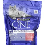 One Hochwertiges Trockenfutter für ausgewachsene Katzen, mit Lachs und Reis, 450 g