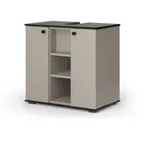 Vicco Waschbeckenunterschrank Joli 60 x 59 x 37 cm Grau