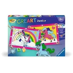 Zauberponys mit Regenbogen
