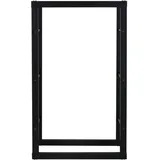 Kaminholzregal Feuerholzregal Kaminholzständer Brennholzregal Stahl 60x100x25 cm