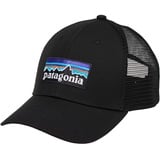 Patagonia P-6 Logo LoPro Trucker Hat - black