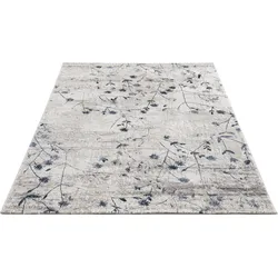 Teppich ASTRA "Noa 211", blau, B:160cm H:9mm L:230cm, Kunstfaser, Teppiche, weiche softe Haptik, Wohnzimmer