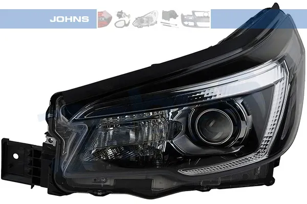 JOHNS Hauptscheinwerfer 734509 links für Subaru