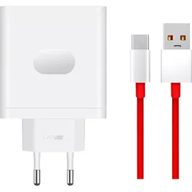 OnePlus SuperVOOC USB-A Schnellladegerät 100W Weiß