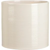 Scheurich Blumentopf aus Keramik, Farbe: Sesame, 16 cm Durchmesser,