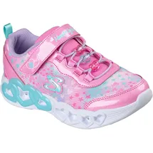 SKECHERS Infinite Heart Lights Kinder Pink 30
