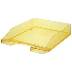 Briefablage KLASSIK transparent A4/C4 gelb