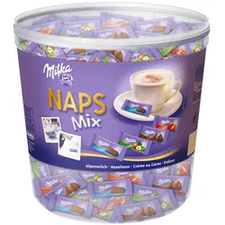 Milka Minischokolade Naps Mix, 1kg