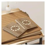 vidaXL Linolplatte Dekoplatten 50 stk. Artisan-Eiche 40 x 60 x 0.27 cm