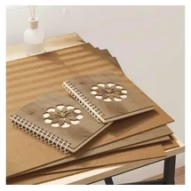 vidaXL Linolplatte Dekoplatten 50 stk. Artisan-Eiche 40 x 60 x 0.27 cm