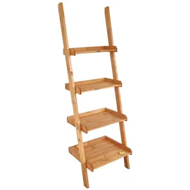 Promadino Blumenleiter Helma 58 x 46 x 177 cm Braun