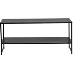 Venture Home Staal Couchtisch 101,6x43,2cm schwarz.