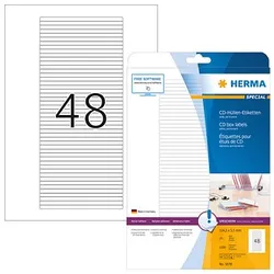 1.200 HERMA CD-Etiketten weiß