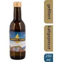 Leinöl - Lausitzer Leinöl (kaltgepresst Speiseleinöl Omega 3), 250ml