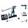 Makita Kartuschenpistole DCG 180 RF1B 18 V