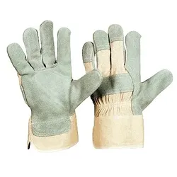 Arbeitshandschuhe Rindspaltleder natur - 1148 - natur