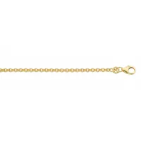 Adelia's Adeliás Damen 333 Gold Anker Halskette Ø 1,6 mm", gold, | Gr.: 50 cm