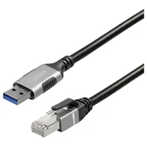 Maxtrack USB 3.0 Adapter 2 m Schwarz