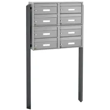 Burg Wächter Burg-Wächter Briefkastenanlage Edelstahl