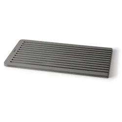 Brotschneidebrett CONTINENTA "BAND, Duracore grau", grau, B:23,50cm H:0,90cm L:38,50cm, Holzpapierfaser, Schneidebretter, Messerschonend und Spülmaschinenfest