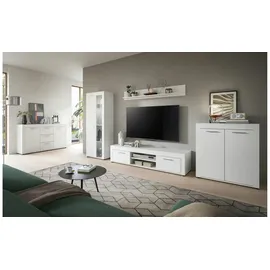 xonox Highboard 80 x 88 x 35 cm Weiß