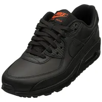 Nike Air Max 90 Herren Black/Black/Safety Orange 42,5