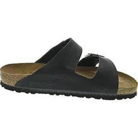 Birkenstock Arizona Weichbettung Naturleder geölt schwarz 46