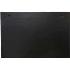 Stier Schreibtischplatte 140x80cm schwarz