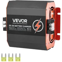 Vevor 12 V 30 A DC/DC-Batterieladegerät, 375 W, Ladegerät für Blei-Säure-, Lithium-, AGM-, GEL- & Nassbatterien, intelligentes mehrstufiges Laden, für Wohnmobile, Nutzfahrzeuge, Boote, Yachten