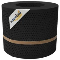 zaunzu® Sichtschutzstreifen 20 Prozent Lochmuster 26 m schwarz PP