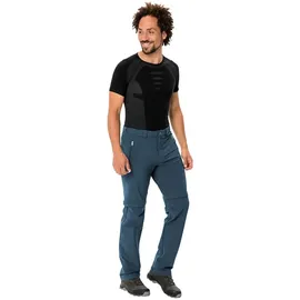Vaude Farley Stretch T-Zip Pants III Zip-Off-Hose Dunkelblau 46-Long