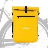 Wiltec Gepäckträgertasche 3 in 1 gelb