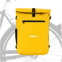 Wiltec Gepäckträgertasche 3 in 1 gelb