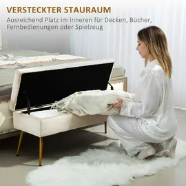 Homcom Sitzbank Polyester, Schaumstoff