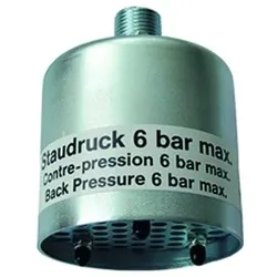Hochleistungsschalldämpfer, G 3/4", Stahlblech verzinkt