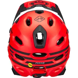 Bell Super DH Spherical 52-56 cm matt/gls red/black fasthouse