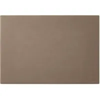 Eglooh - Mercurio - Schreibtischunterlage aus Leder Taubengrau cm 90x60 - Handwerkliche Nähte und rutschfester Boden - Made in Italy