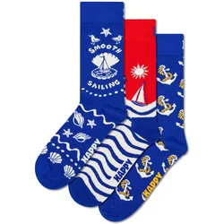 Happy Socks Strümpfe SMOOTH SAILING Socken 3er Pack