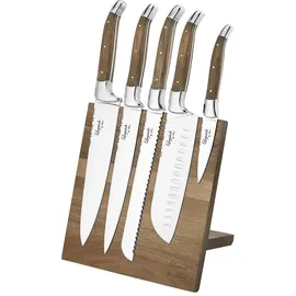 HAWS Laguiole Messerset 5-tlg. Braun