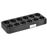 Duni LED-Ladestation 40 x 15,2 cm, Schwarz