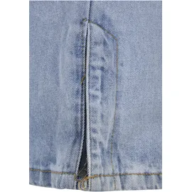 URBAN CLASSICS Heavy Ounce Straight Fit Zipped Jeans New Light Blue Washed 38