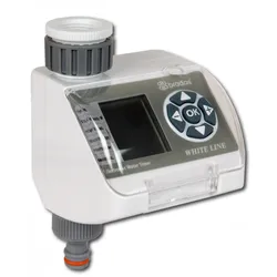 Bewässerungsautomat mit LCD Display Bewässerungscomputer Bewässerungssystem WHITE LINE BRADAS 6968