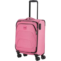 Travelite Adria 4-Rollen Kabinentrolley 55 cm - Rosa